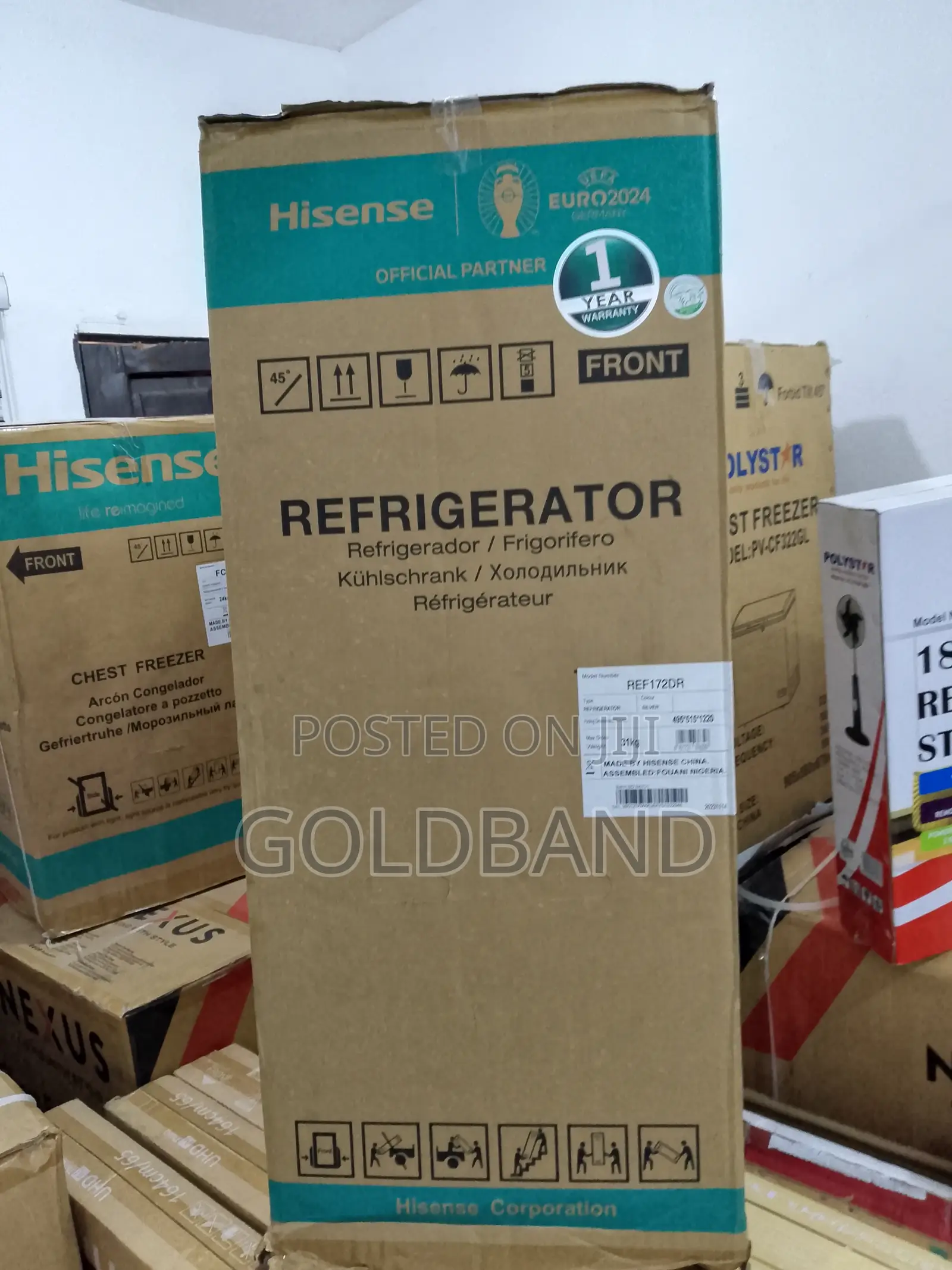 Hisense Ref-172dr Ultimate Cooling Top Freezer Refrigerator