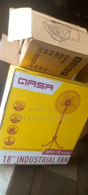 Elect Battery Long Lasting Qasa Rechargeable Standing Fan