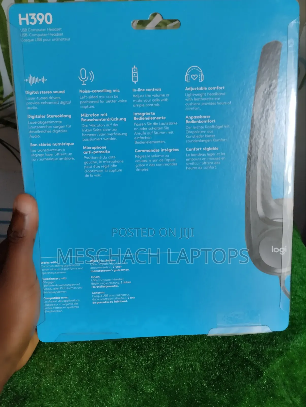 Logitech H390 USB Computer Headset With Mic