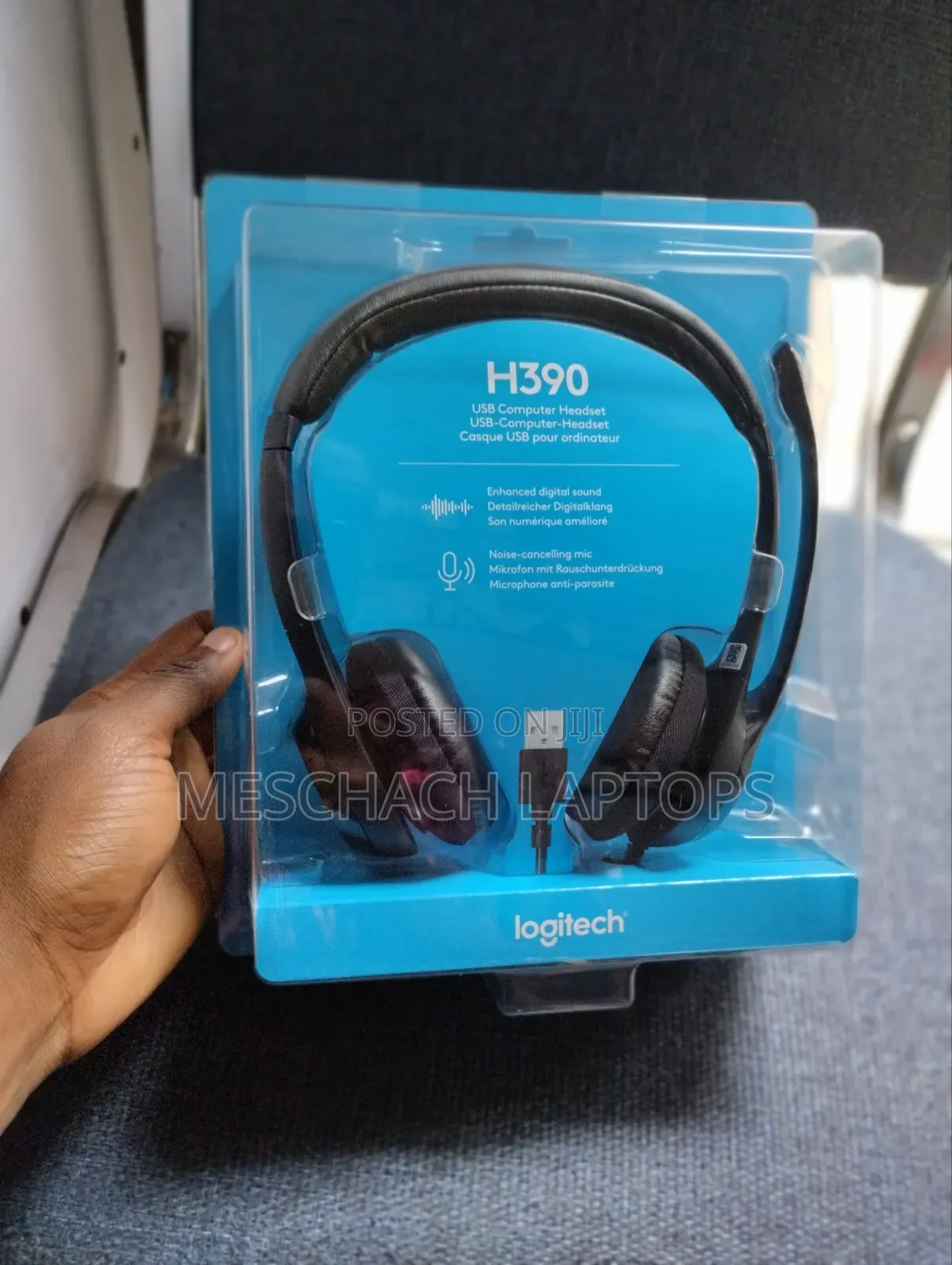 Logitech H390 USB Computer Headset With Mic