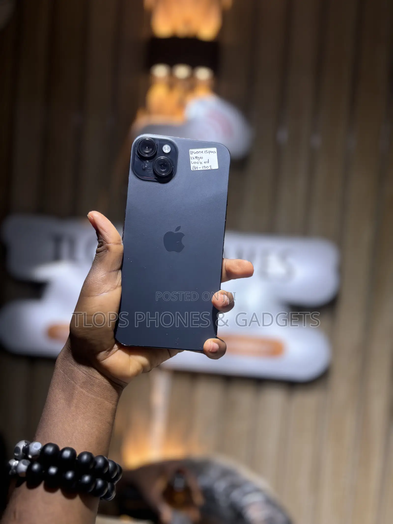 Apple iPhone 15 Plus 128 GB Black