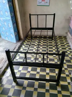Single Metal Bedframe for Security House 6 by 3 Feet.