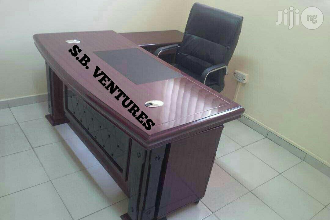 Executive Office Table Together With Executive Chair