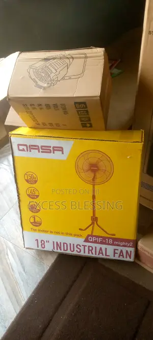 Qasa Wonderful 5speed Fan Blades 18" Industrial Standing Fan
