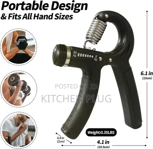 Hand Gripper Strengthener With Adjustable Resistance