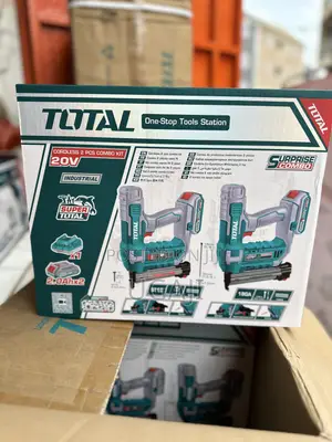Total Cordless Two PCS Combo Kit 20v Nailer (18mm 35mm)