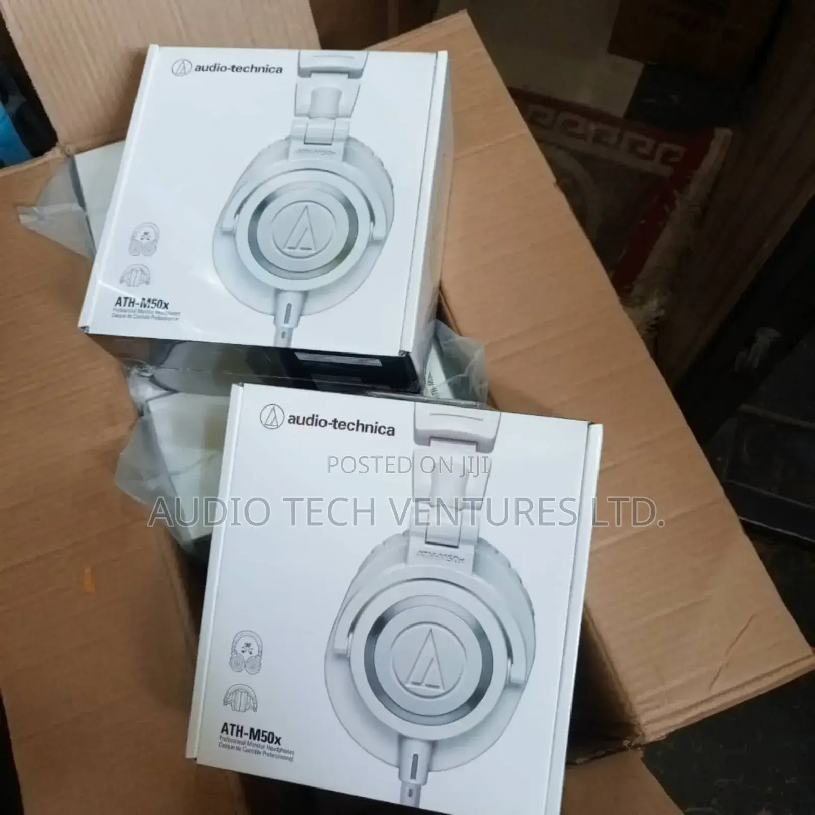 Audio Technical Ath-M50x White