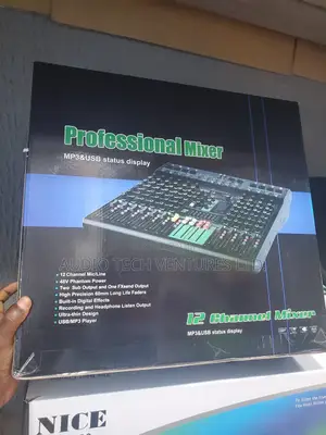 Yamaha Mixer Mp3 and USB 12ch