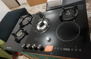 Polystar 4+1 Multi-Cooking Inverter Gas Hob
