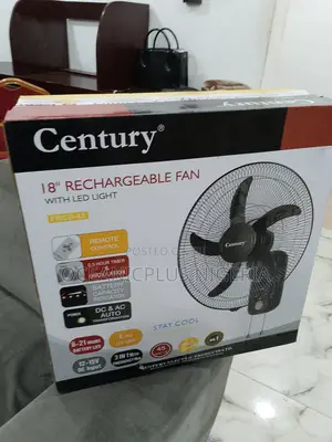 Light Weight-18inches Century Rechargeable Fan