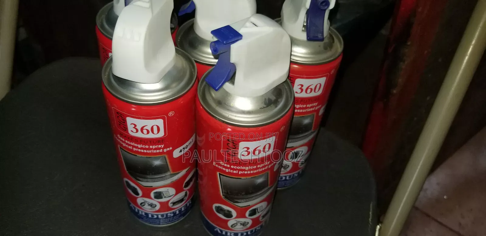 Dry Pressurized Air Spray Duster