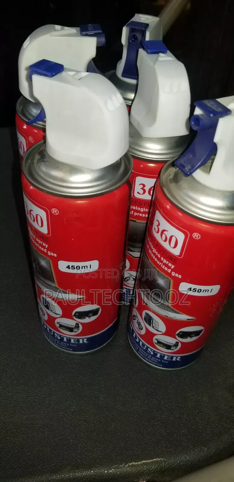 Dry Pressurized Air Spray Duster