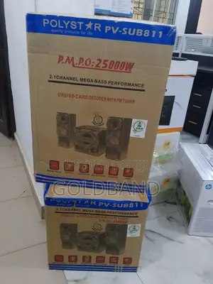 Polystar 2.1ch Sound-Sational Home Theater System PV-SUB811
