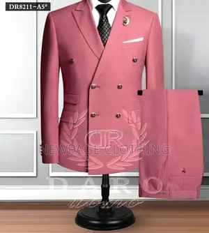 Exclusive: Double Breasted Turkish Suit + Free Premium Tie