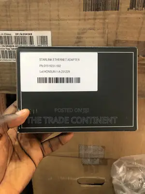 Starlink Ethernet Adapter.