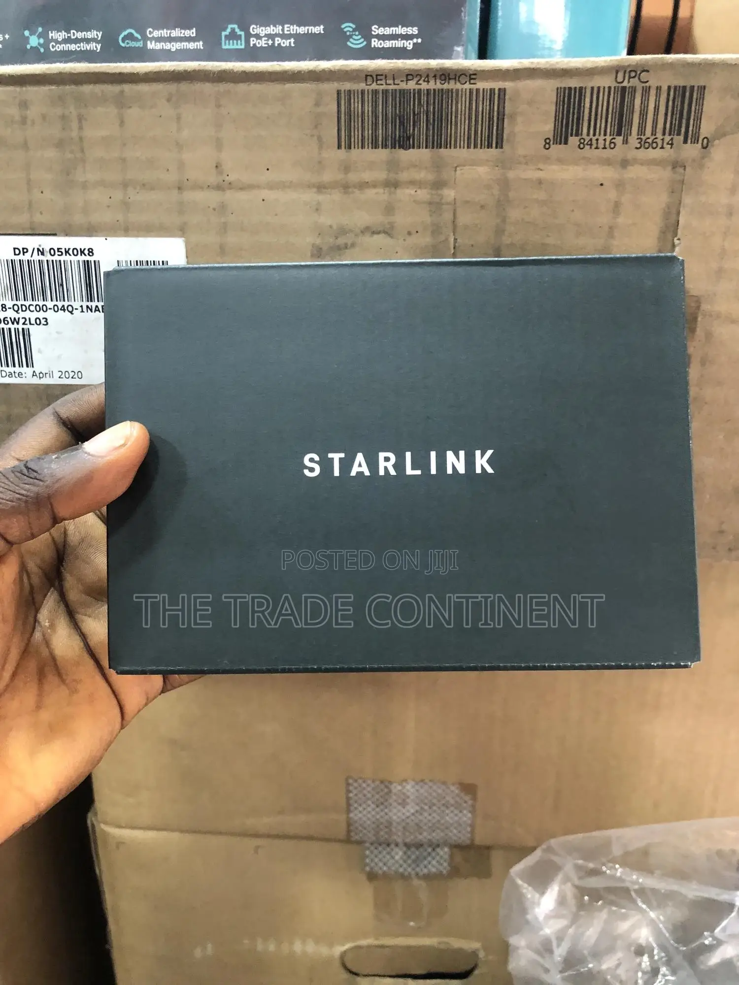 Starlink Ethernet Adapter.