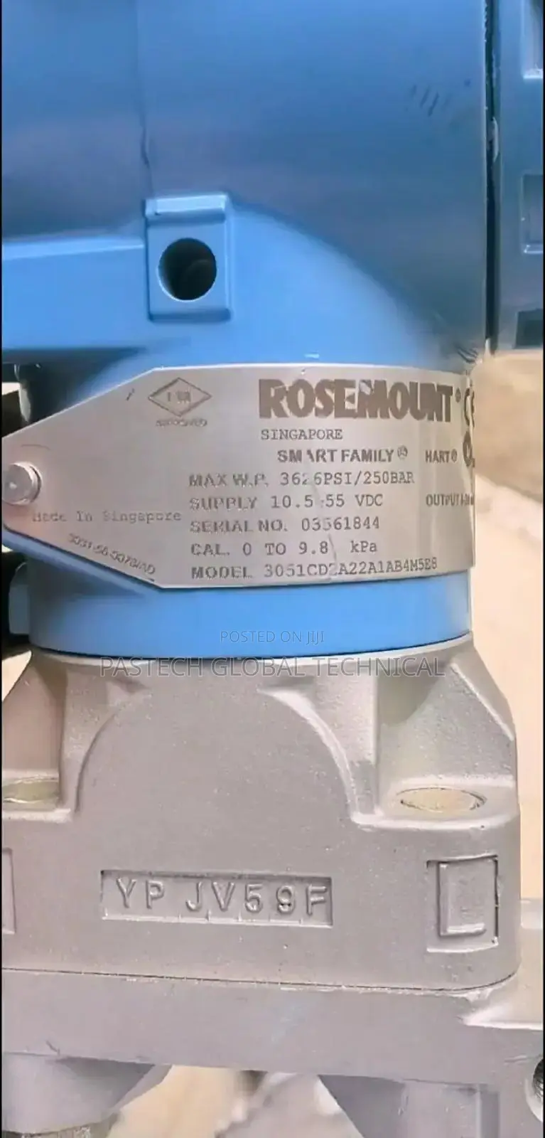Rosemount Pressure Transmitter 3051