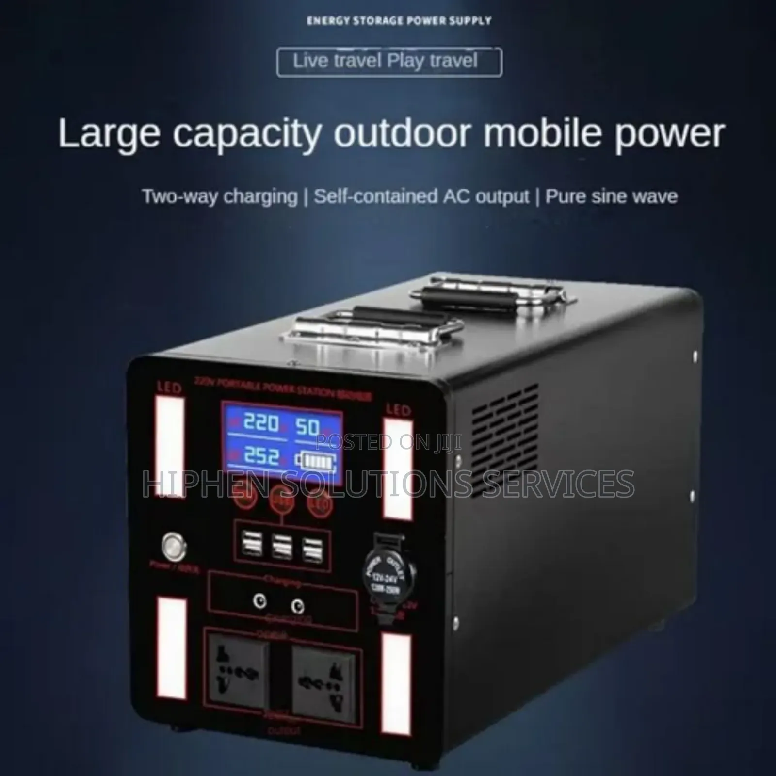 Solar Generator Alphar System 2000W