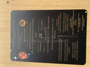 Anniversary Invitation Card