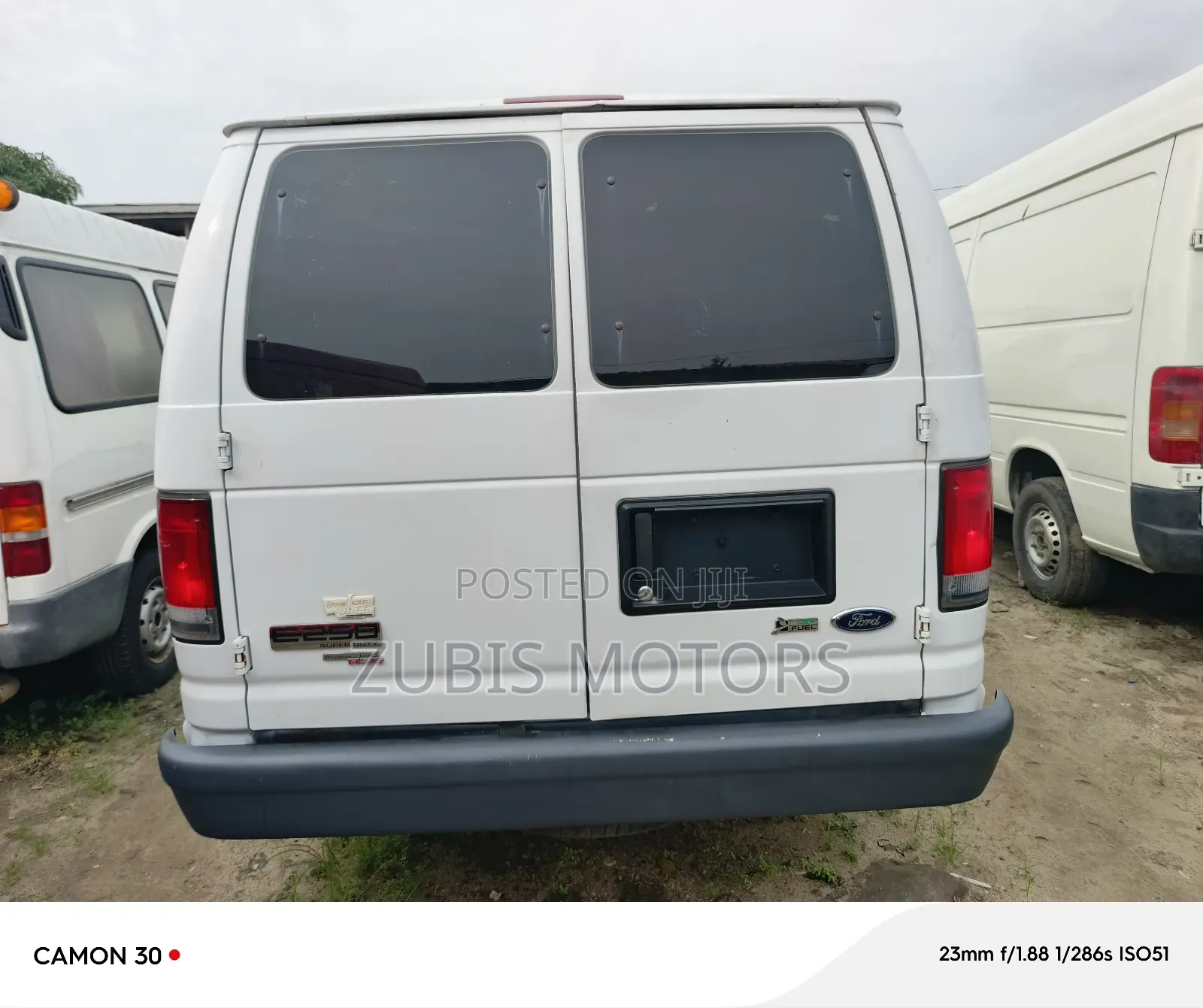 Ford E250 2012 White