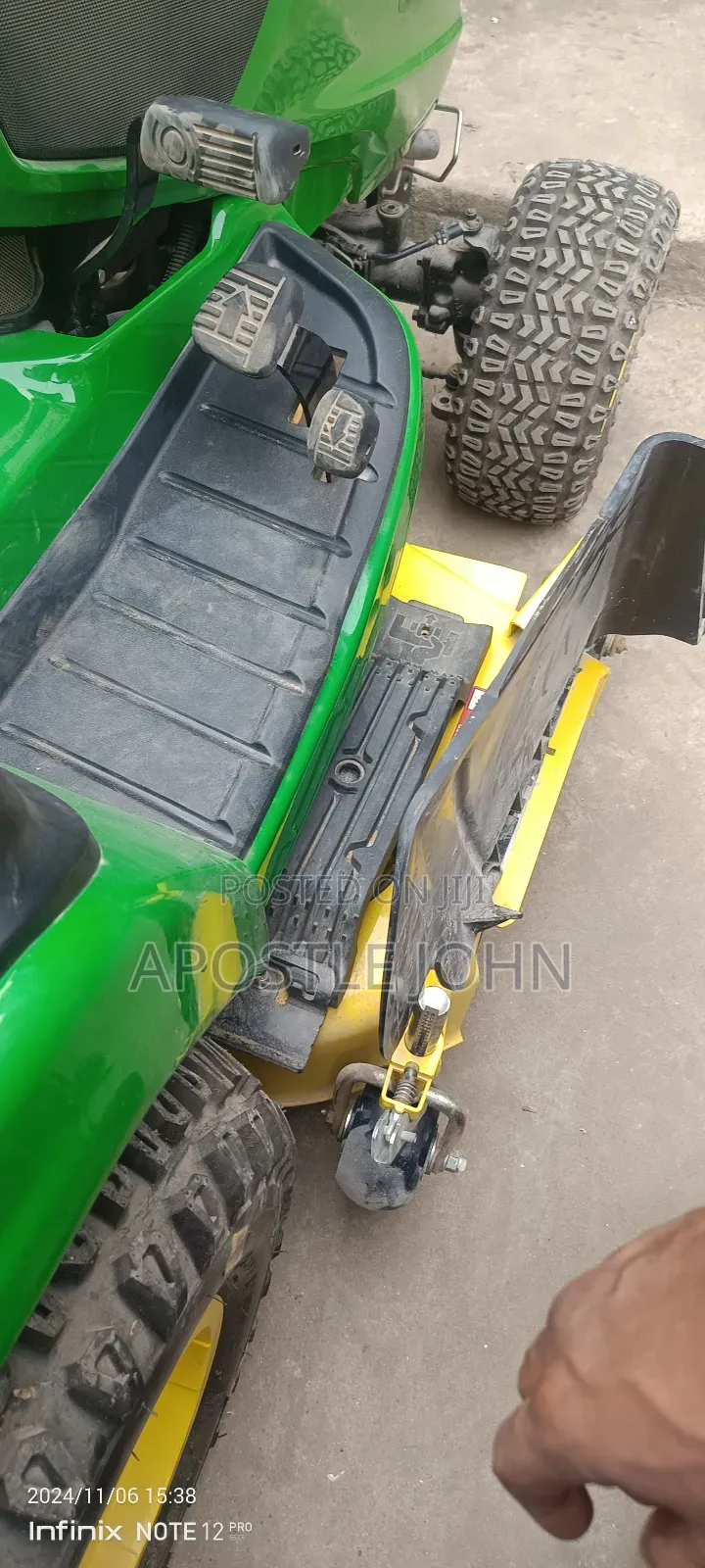 Driving Mower