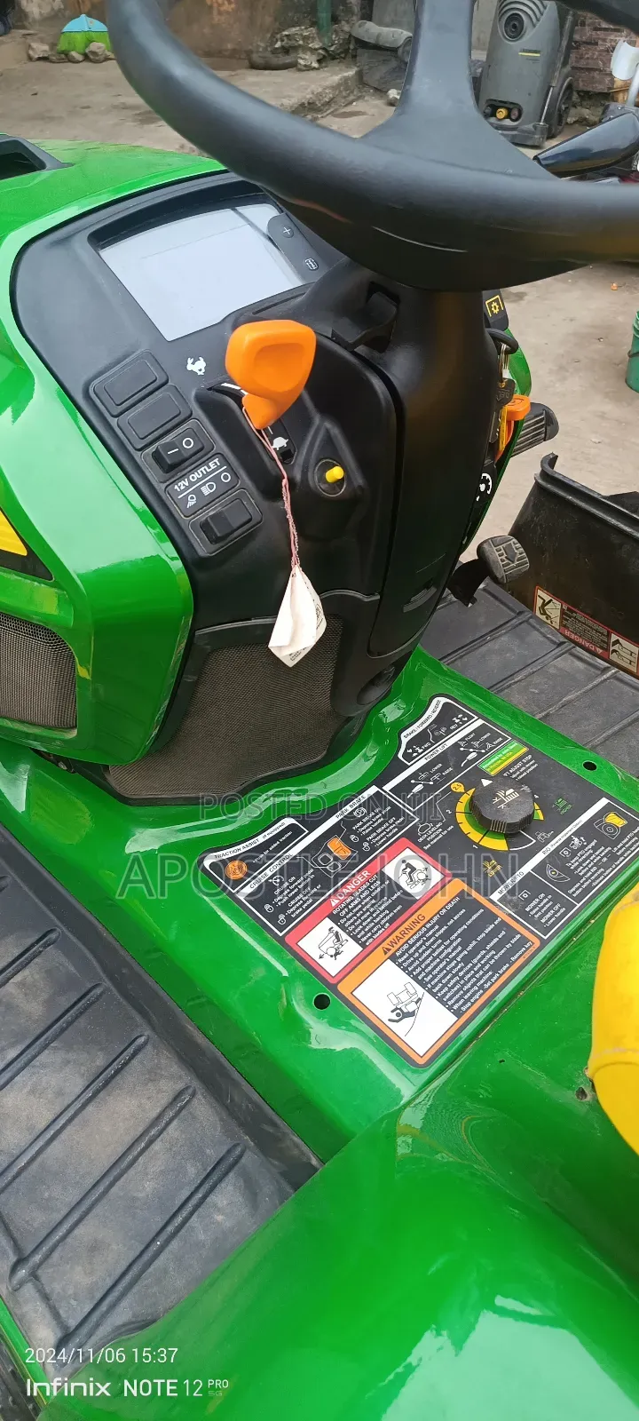Driving Mower