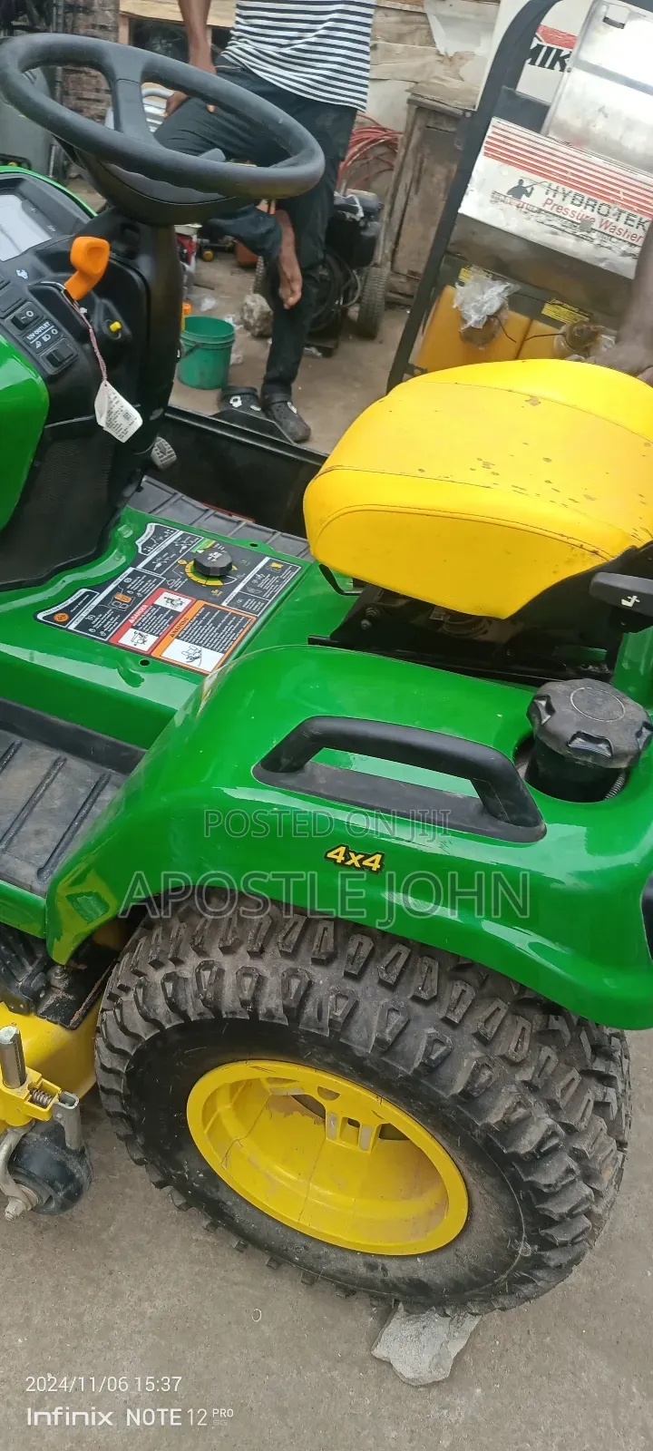 Driving Mower