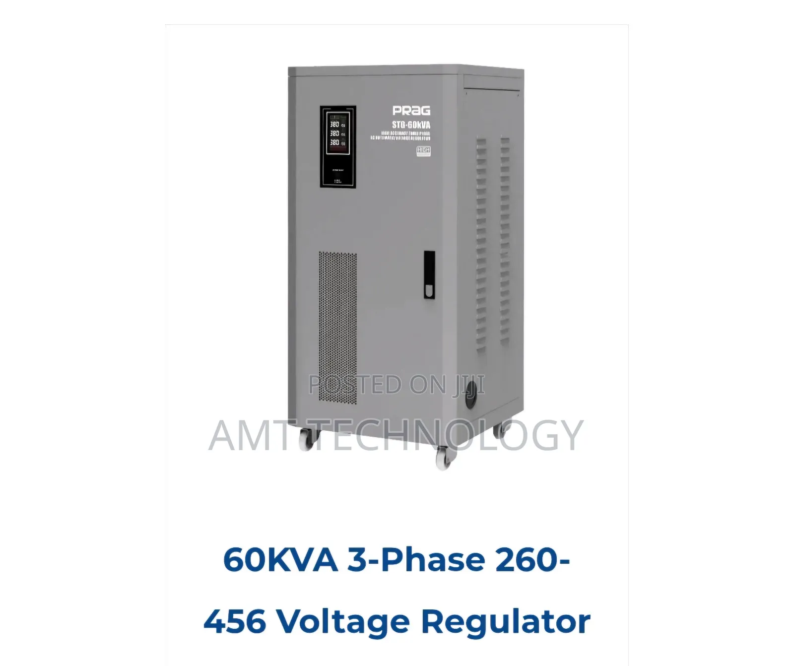 60kva Prag Stabilizer 3-phase 260v-456v