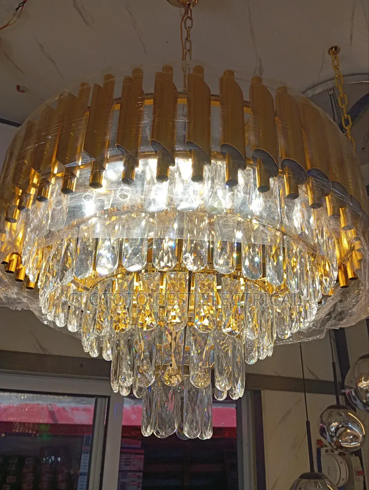 Over Brightness  Crystal Light for Ur Parlor Bedroom