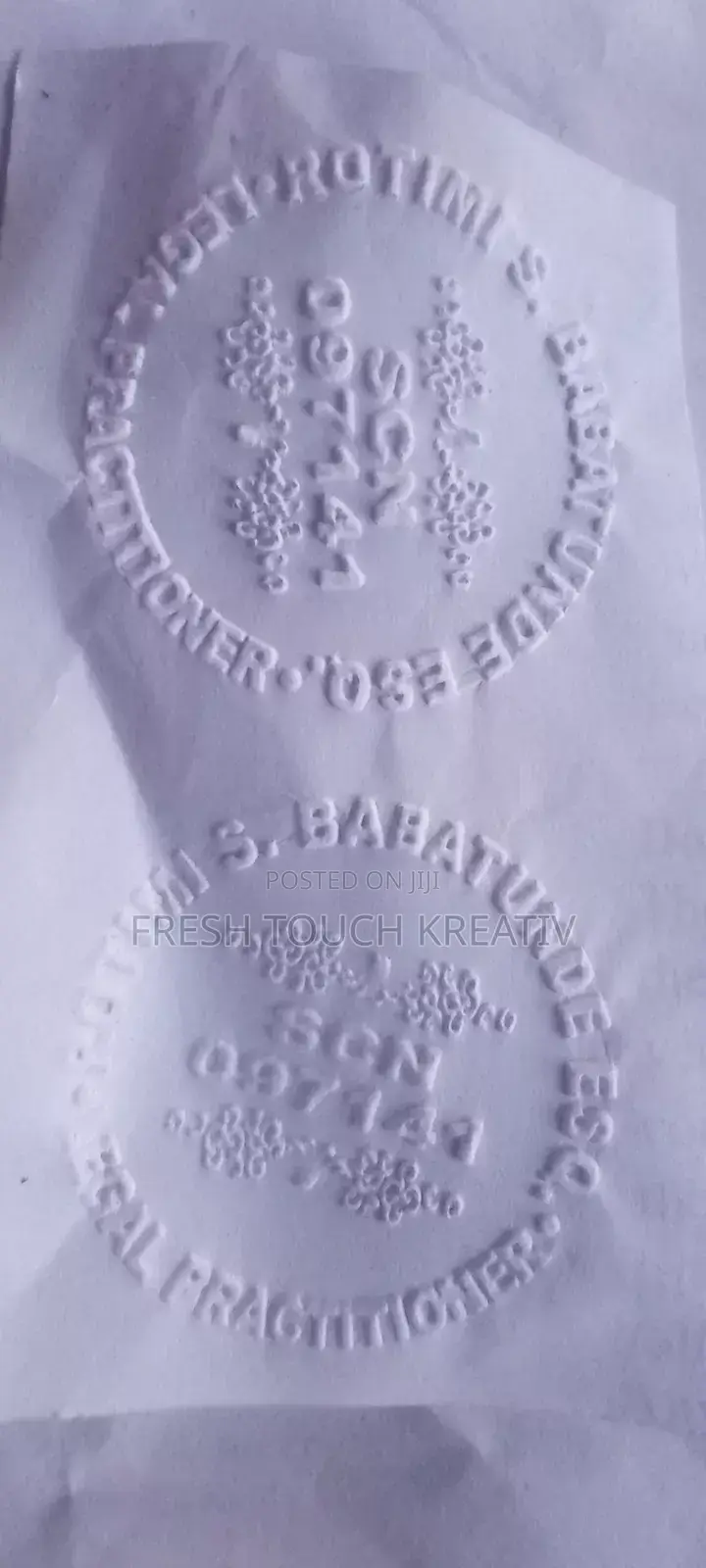 Stamp and Seal