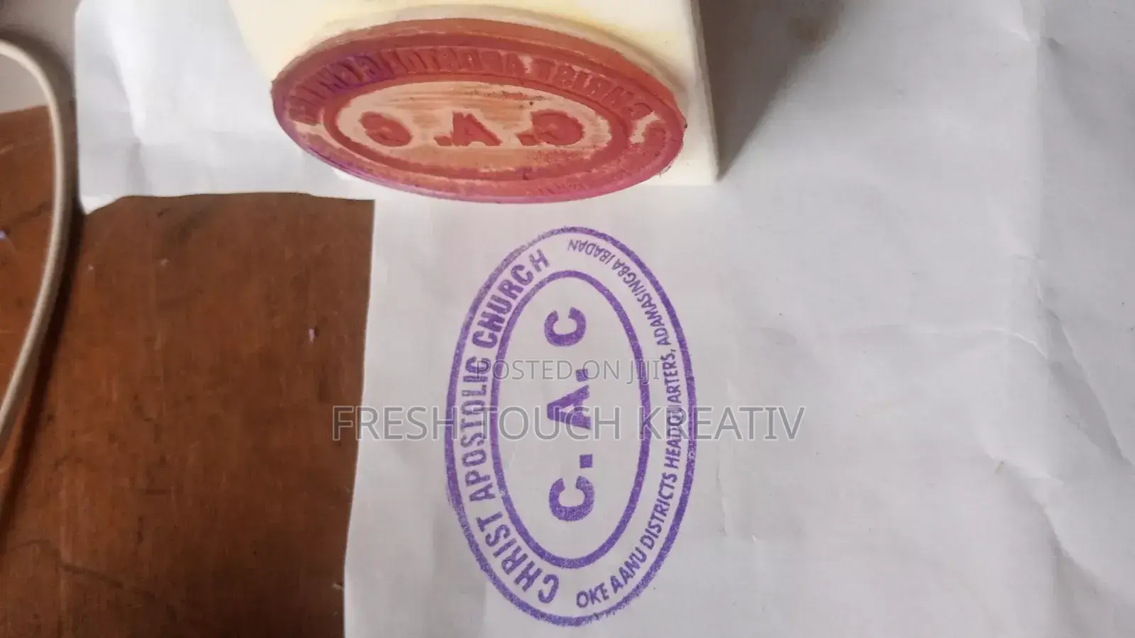 Stamp and Seal