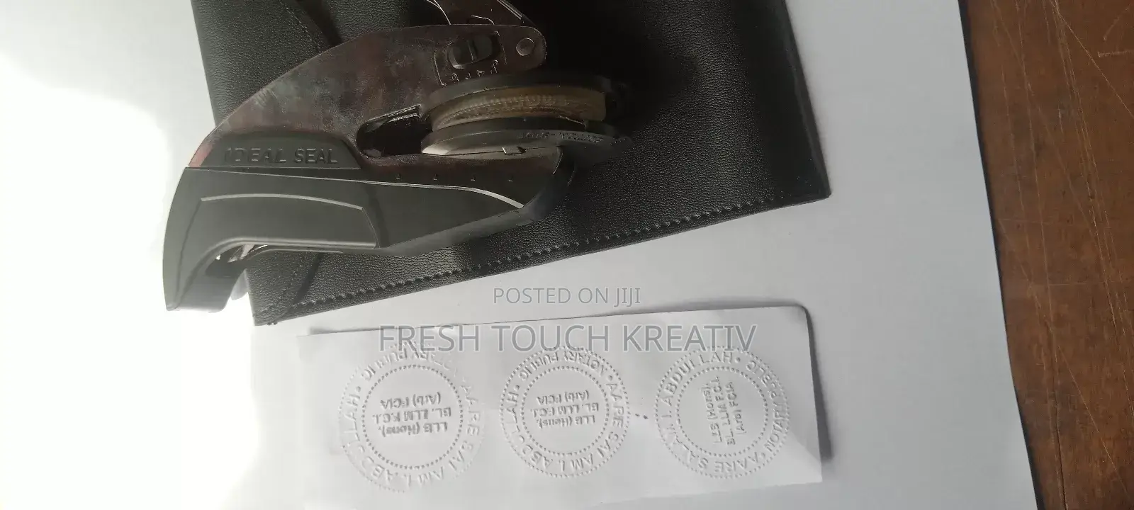 Stamp and Seal