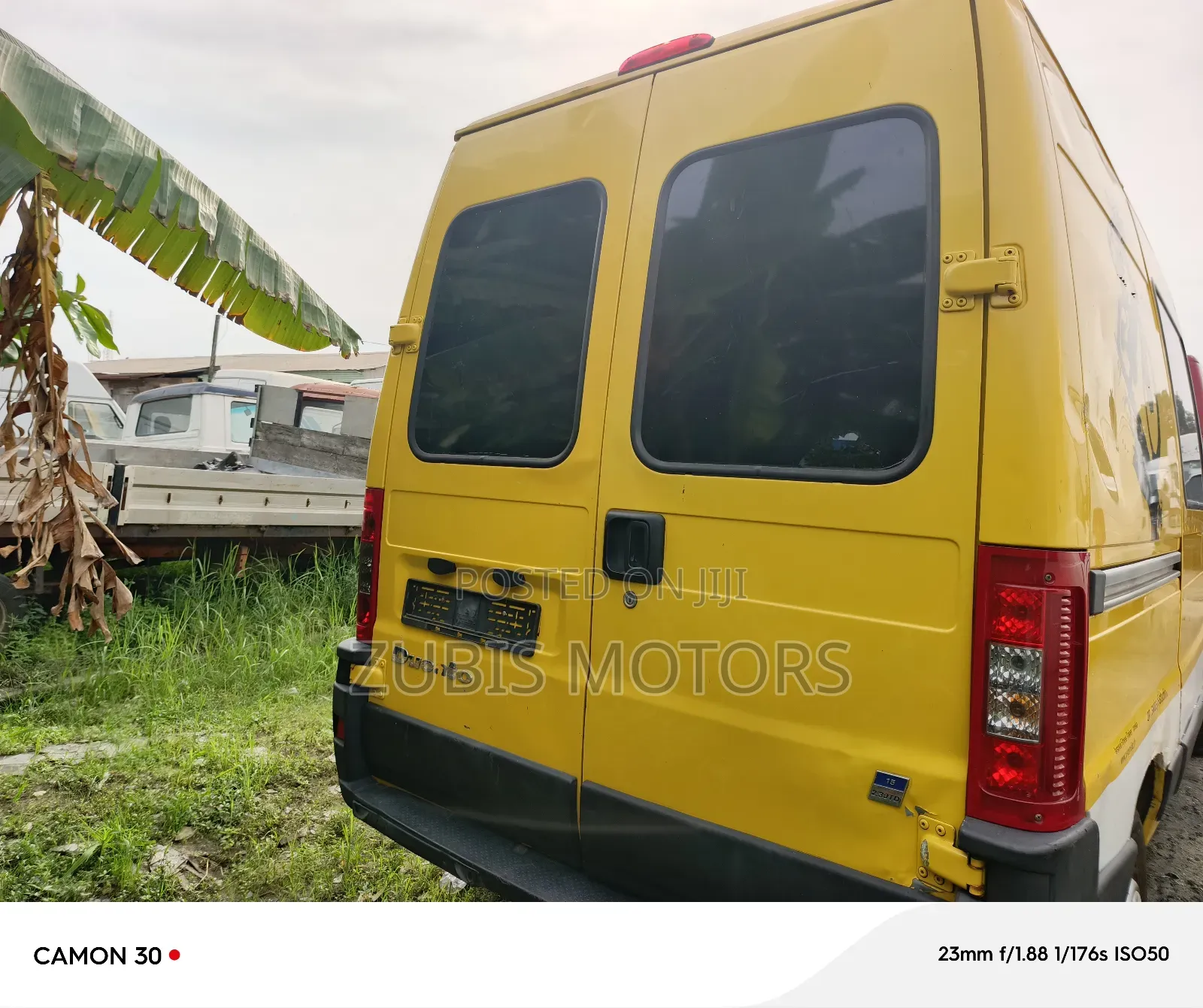 Fiat Ducato 2002 Yellow