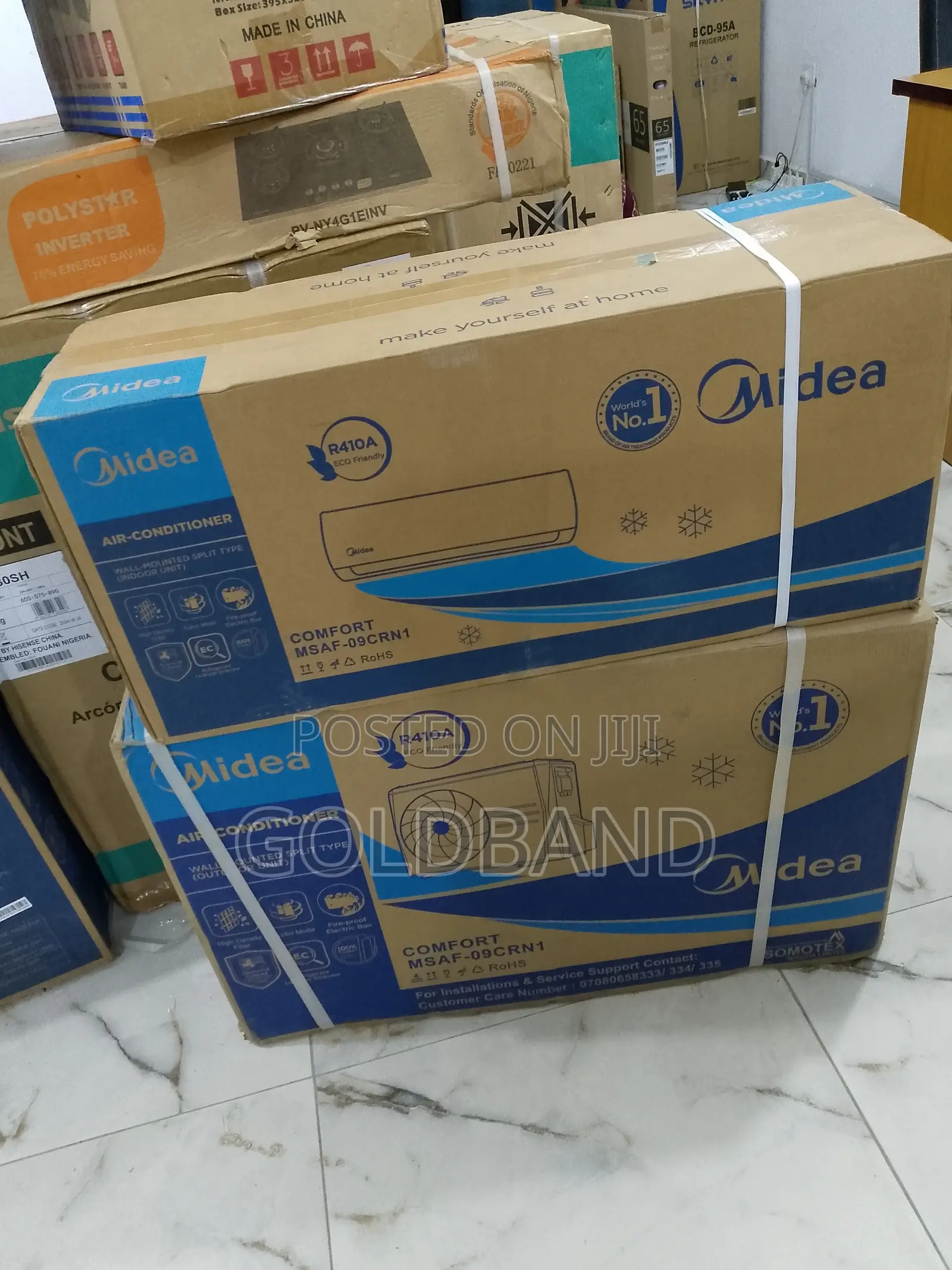 Midea 1hp Wall Mounted Non-Inverter AC (Compact Design)