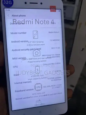Xiaomi Redmi Note 4 32 GB Blue
