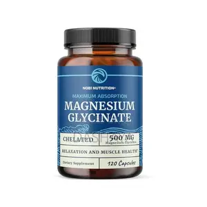 Magnesium Glycinate 500mg, Chelate Bisglycinate Complex