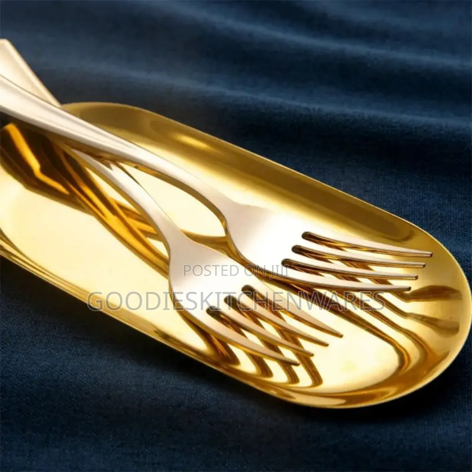 Y PCS Gold Stainless Fork High Quality