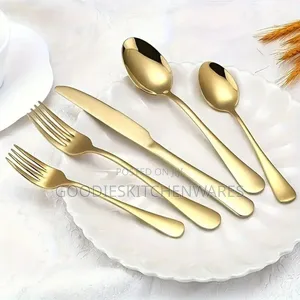 Y PCS Gold Stainless Fork High Quality