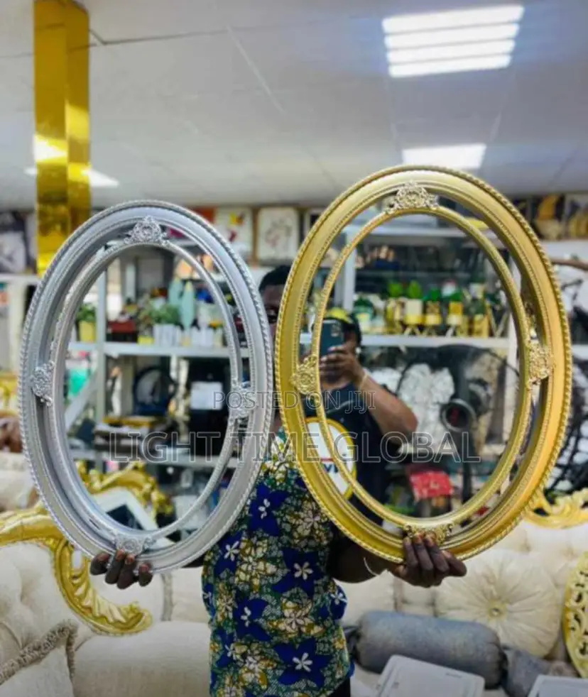 Gold Flame Mirror