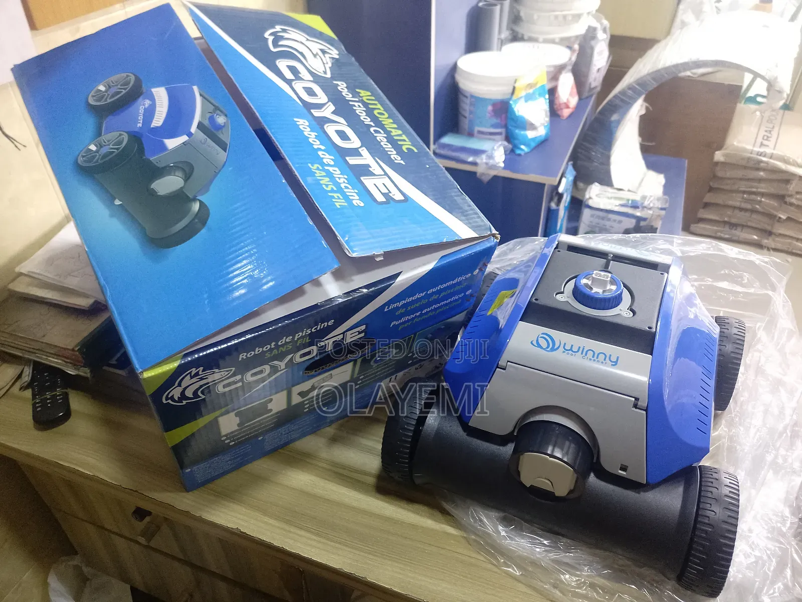 Coyote Swimming Pool Automatic Robot Vacuum Cleaner