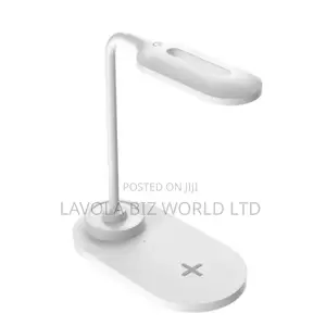 Desk Lamp With Wireless Charging