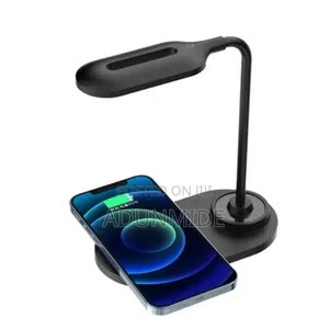 Desk Lamp With Wireless Charging