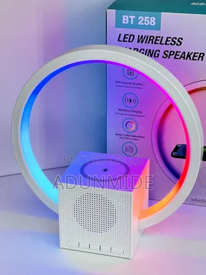 LED Wireless Charging Speaker
