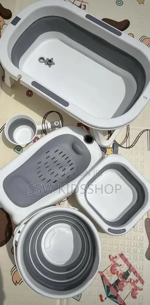 Foldable Baby Bath Set