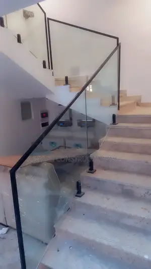 Step Glass Railings
