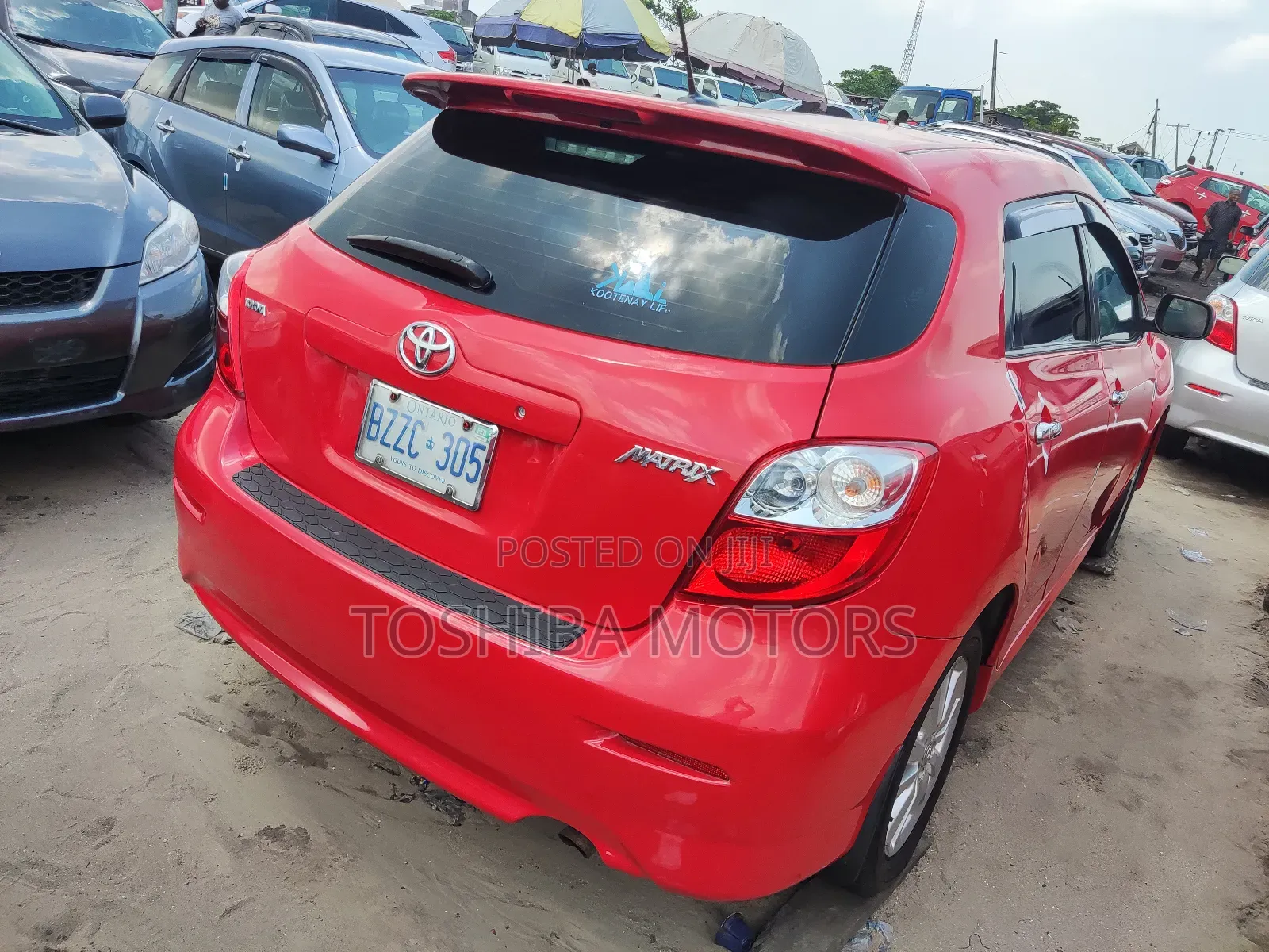 Toyota Matrix 2010 Red