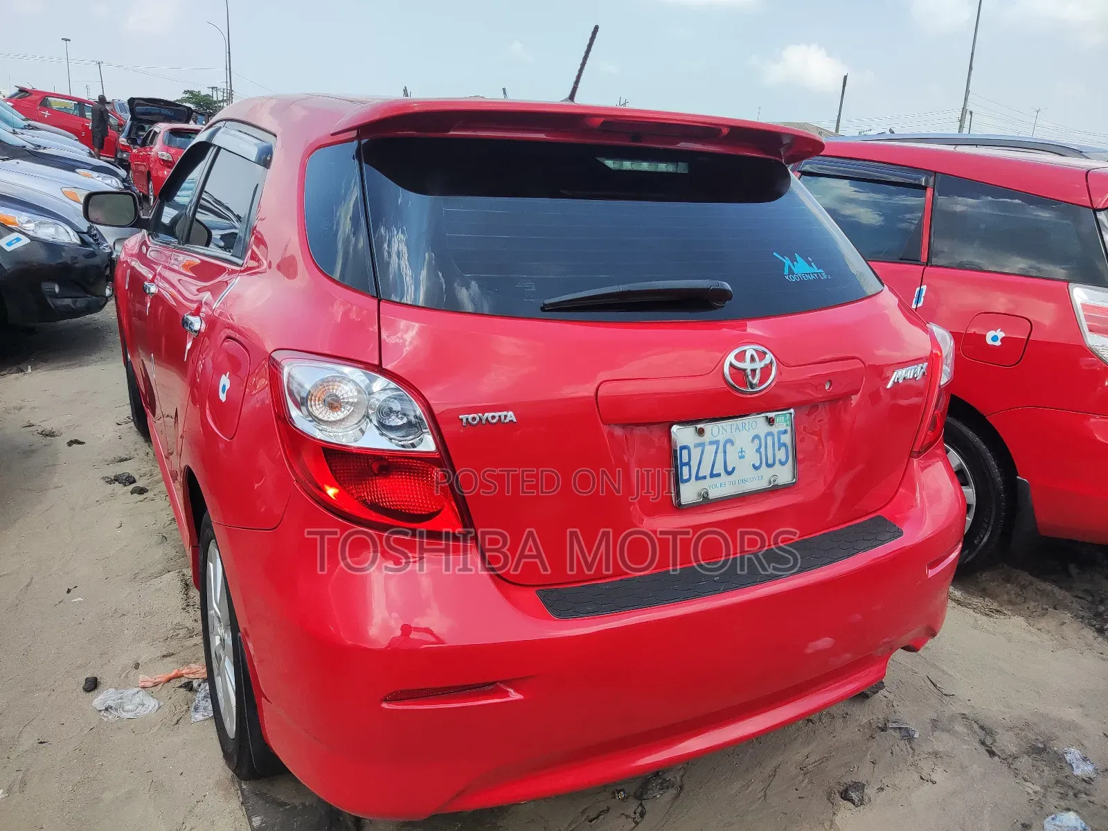 Toyota Matrix 2010 Red