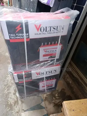 230 Ah 12 v Voltsun Tall Tubular Solar Battery