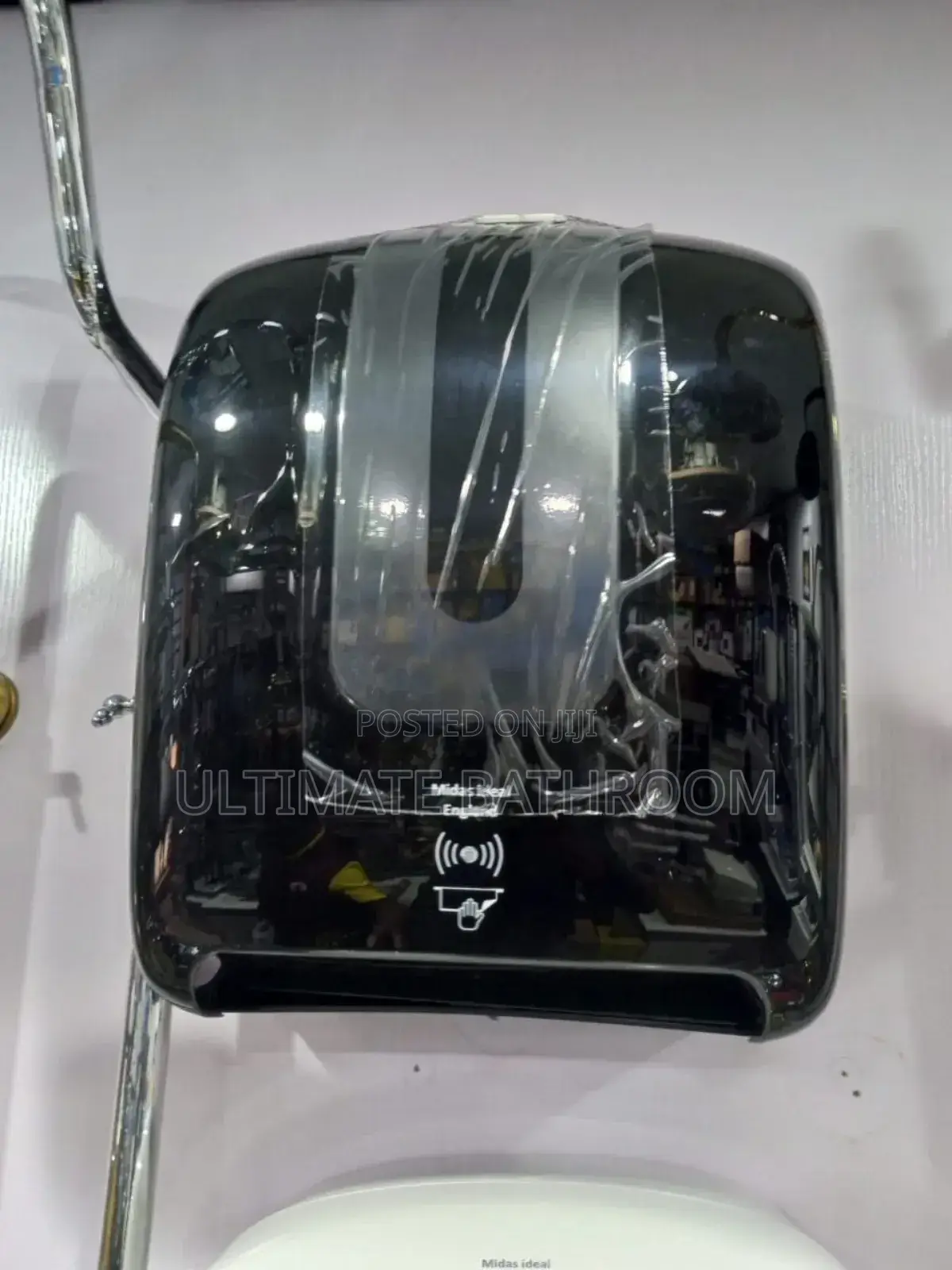 Black Tissue Paper Dispenser Auto