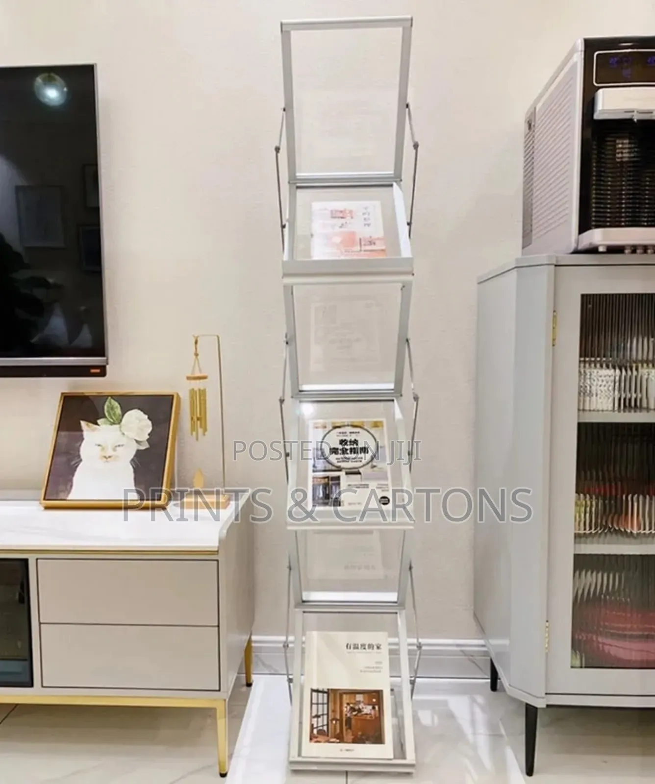Foldable Literature Display Stand 06